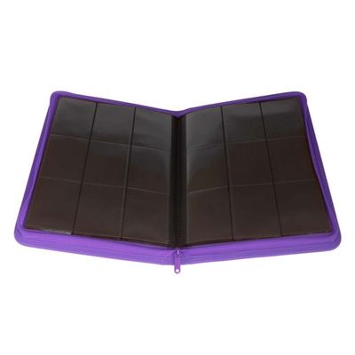 Purple - Palms Off Collector’s Series 9 Pocket Zip Binder