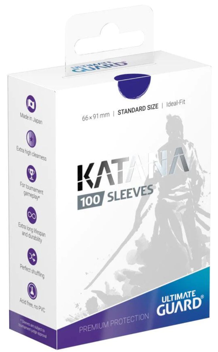 Katana Sleeves 100ct Standard - Blue
