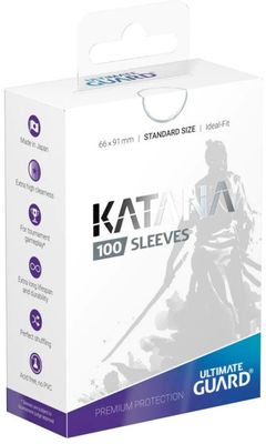 Katana Sleeves 100ct Standard - White