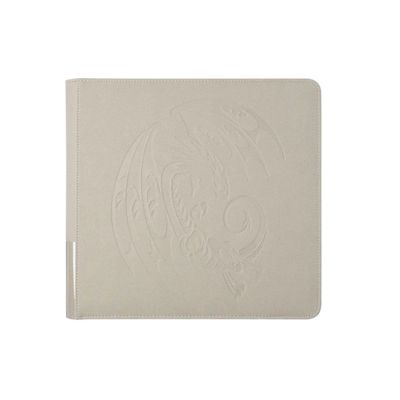 Dragon Shield: Card Codex Portfolio 576 – Ashen White (12 Pocket)