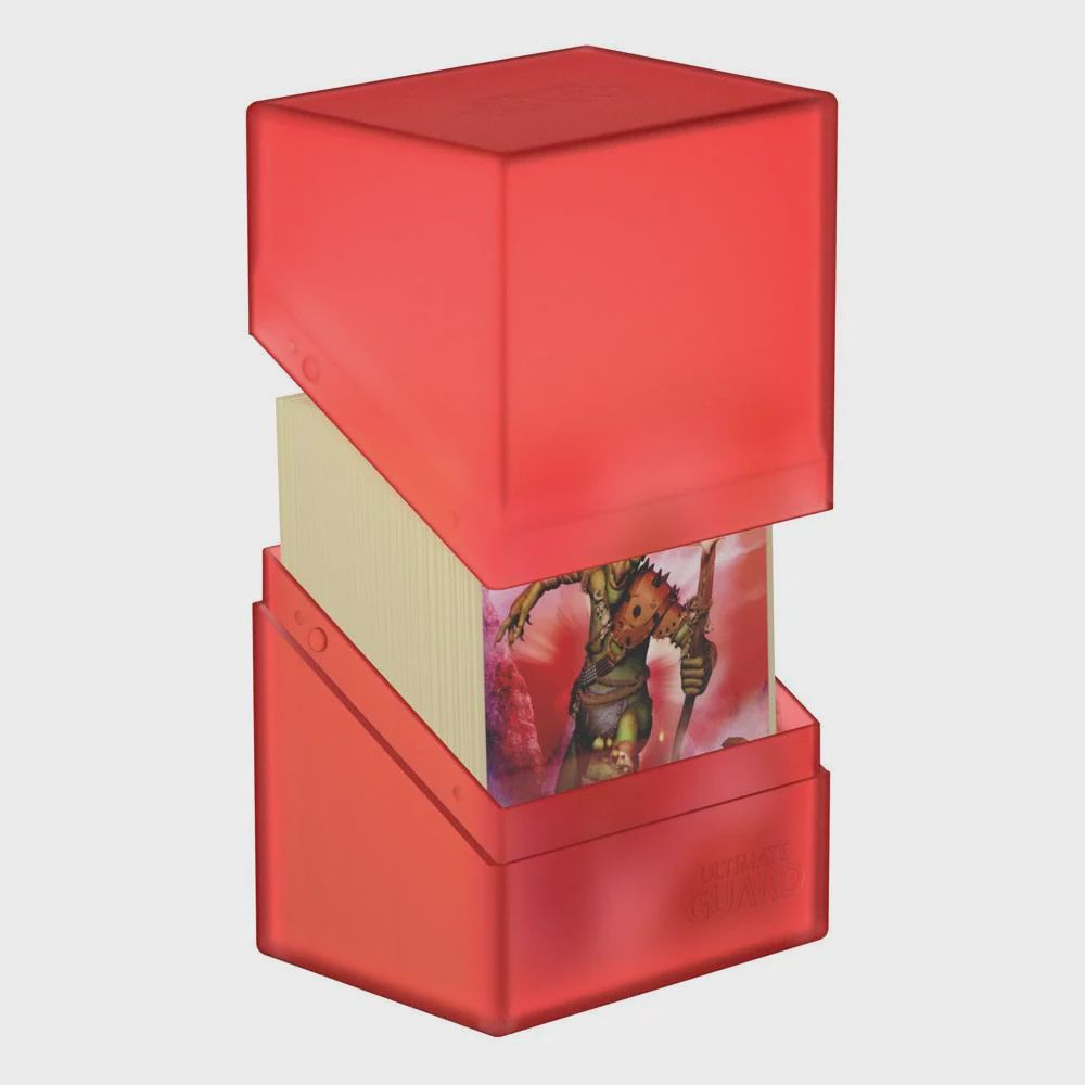 Ultimate Guard Boulder™ Deck Case 80+ (Ruby)