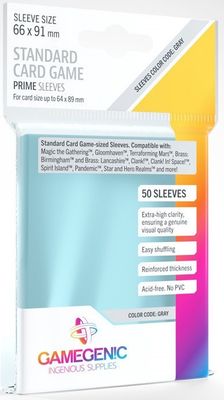 Prime (Non Matte) Board Game Sleeves - Standard Size