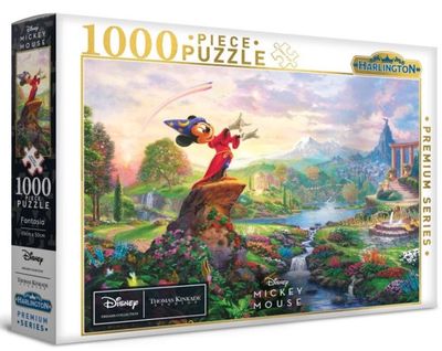Harlington Thomas Kinkade PQ Disney Fantasia 1000 PCS