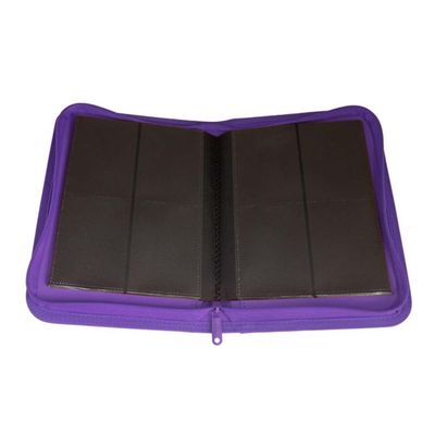 Purple - Palms Off Collector’s Series 4 Pocket Zip Binder