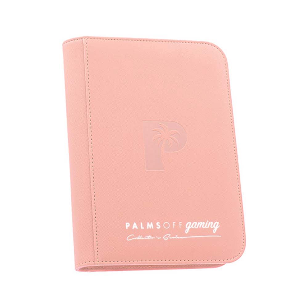 Pink - Palms Off Collector’s Series 4 Pocket Zip Binder
