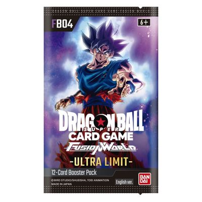 Ultra Limit [FB04] Booster Display - Dragon Ball Fusion World