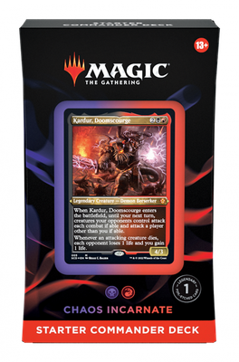 Magic Starter Commander Deck - Chaos Incarnate