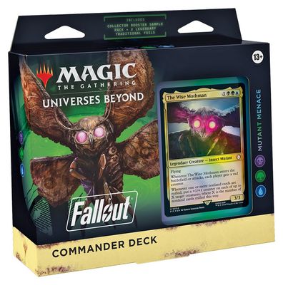 Fallout Mutant Menace Commander Deck