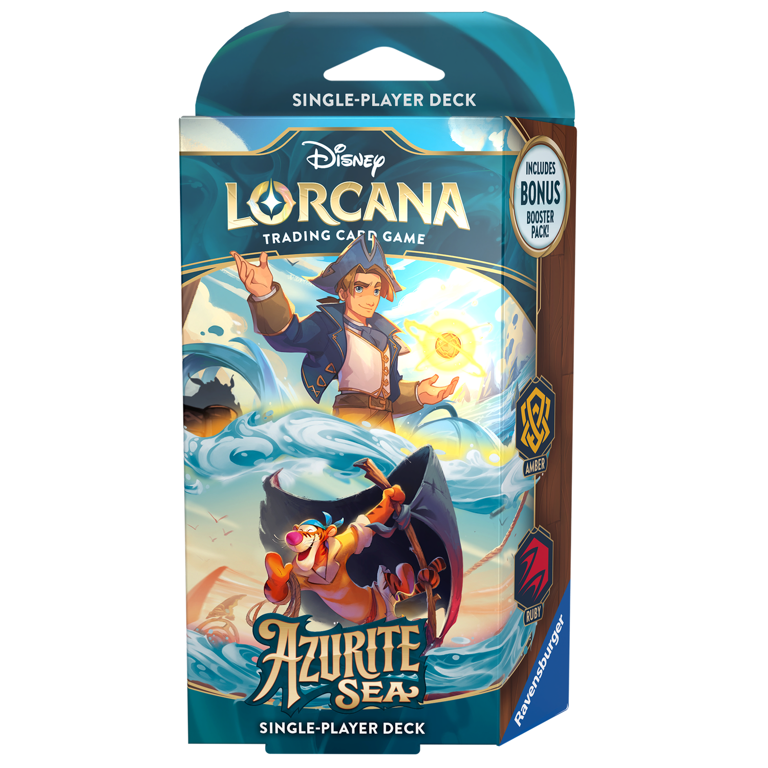 Lorcana: Azurite Seas Starter Deck (Amber/Ruby)