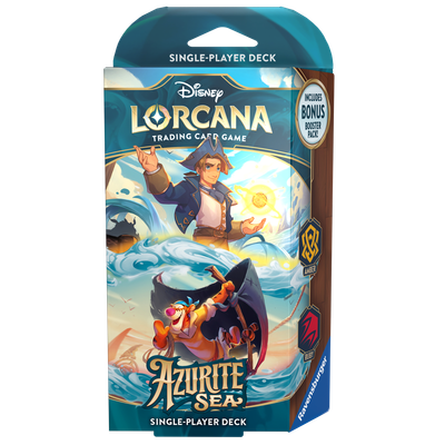 Lorcana: Azurite Seas Starter Deck (Amber/Ruby)