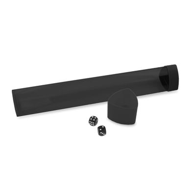 BCW Playmat Tube with Dice Holder - Smoke