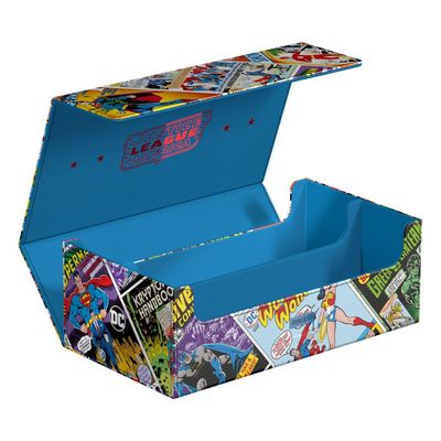 Ultimate Guard Squaroes Collectors Case DC Justice League Vintage Comics