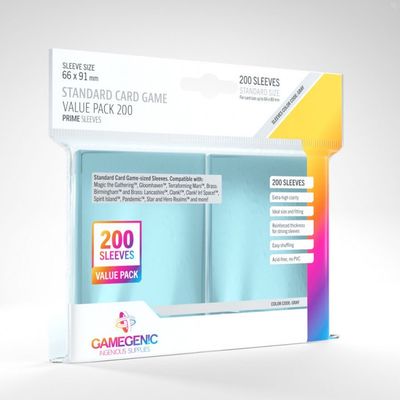 Gamegenic (Non Matte) Prime Board Game Sleeves Value Pack - Standard Size