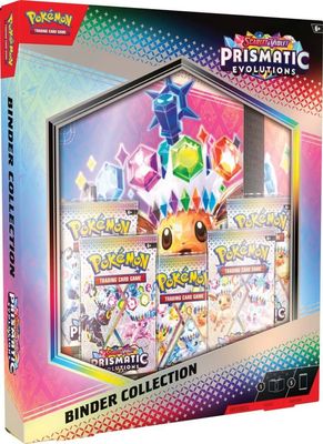 Pokemon TCG Scarlet &amp; Violet 8.5 Prismatic Evolutions Binder Box