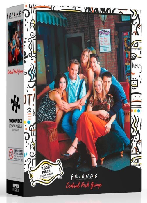 Impact Puzzle Friends Central Perk Group Puzzle 1,000 pieces