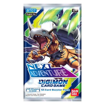 Digimon Card Game: Booster Pack– Next Adventure [BT07]