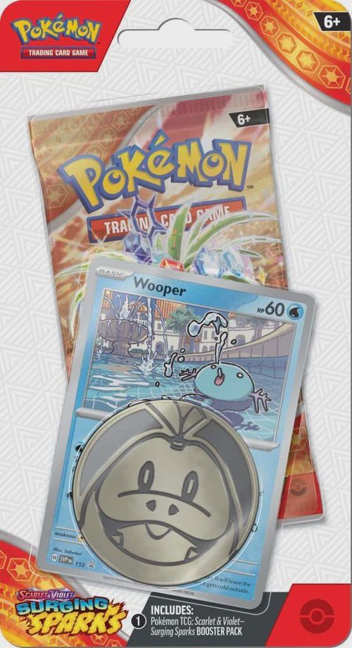 Pokemon: Surging Sparks Checklane Blister