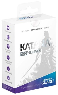 Katana Sleeves 100ct Standard - Transparent