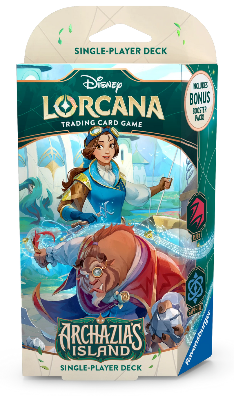 Lorcana: Archazia&#39;s Island - Starter Deck (Ruby &amp; Sapphire)