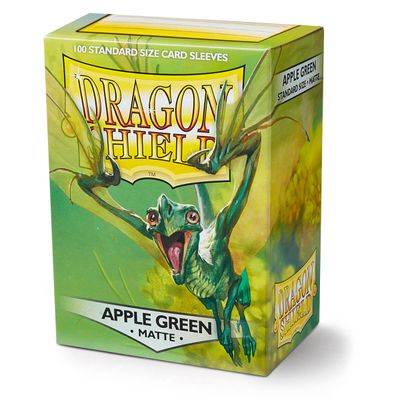 Dragon Shield: Sleeves Standard Size 100pk - Matte Apple Green