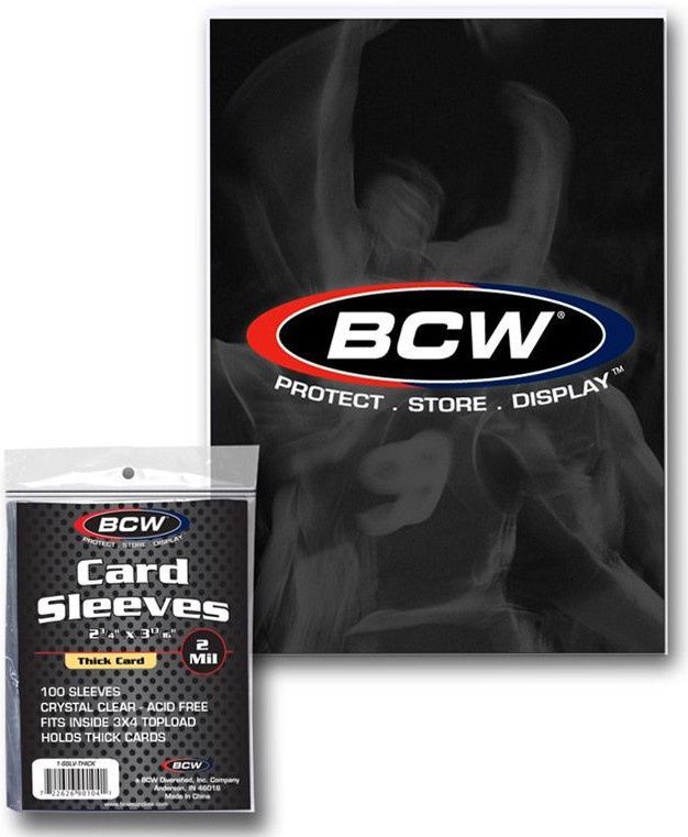 BCW Deck Protectors (Thick Penny Sleeves)