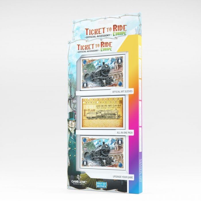 Gamegenic Ticket To Ride Europe Art Sleeves