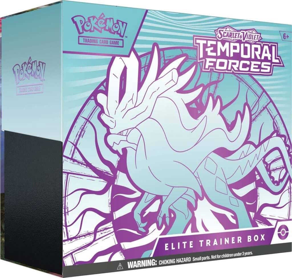 Pokemon SV5 Temporal Forces Elite Trainer Box, Pokemon: Flutter Mane