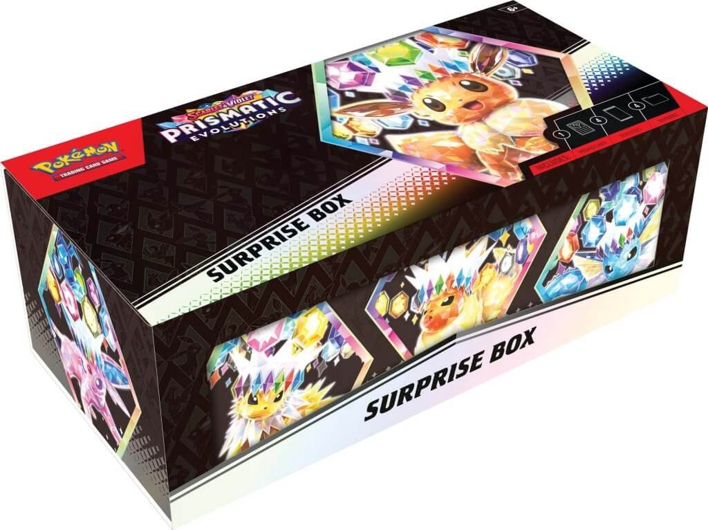 Pokemon TCG Prismatic Evolutions Surprise Box