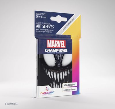 Gamegenic Marvel Champions Art Sleeves - Venom