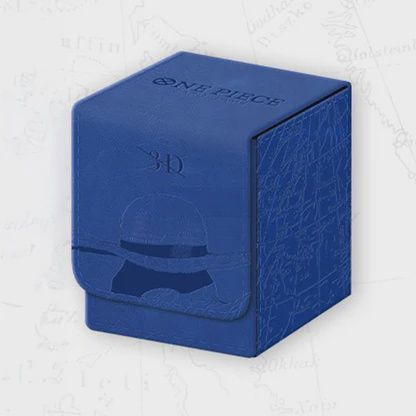 One Piece Official Deck Boxes - Red/Blue, Colour: Blue