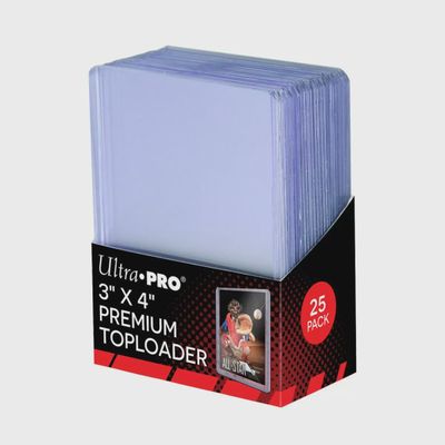 Ultra Pro: UP81145 3&quot; X 4&quot; Ultra Clear Premium Toploader 25ct