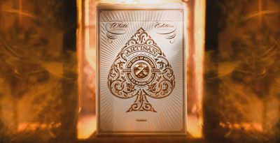 Artisan White Playing Cards