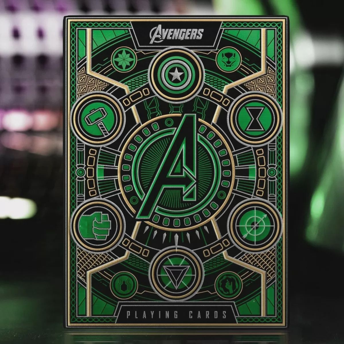 Avengers Green Edition Playing Cards