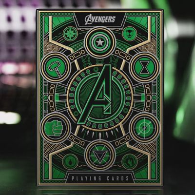 Avengers Green Edition Playing Cards