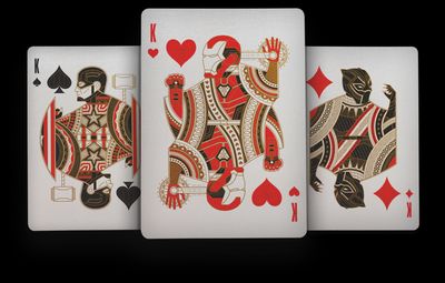 Avengers Red Edition Playing Cards