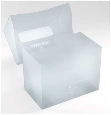 Gamegenic Side Holder Holds 80 Sleeves Deck Box Clear