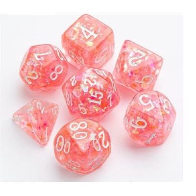 Gamegenic: Peach - 7 RPG Dice Set Orange