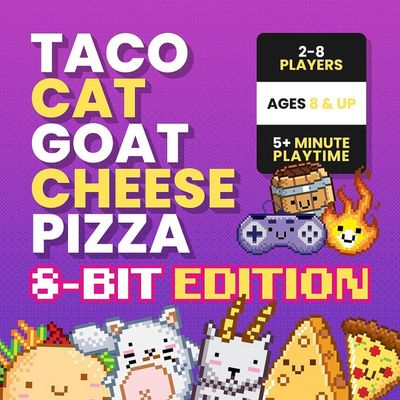 Taco Cat Goat Cheese Pizza : 8-Bit Edition