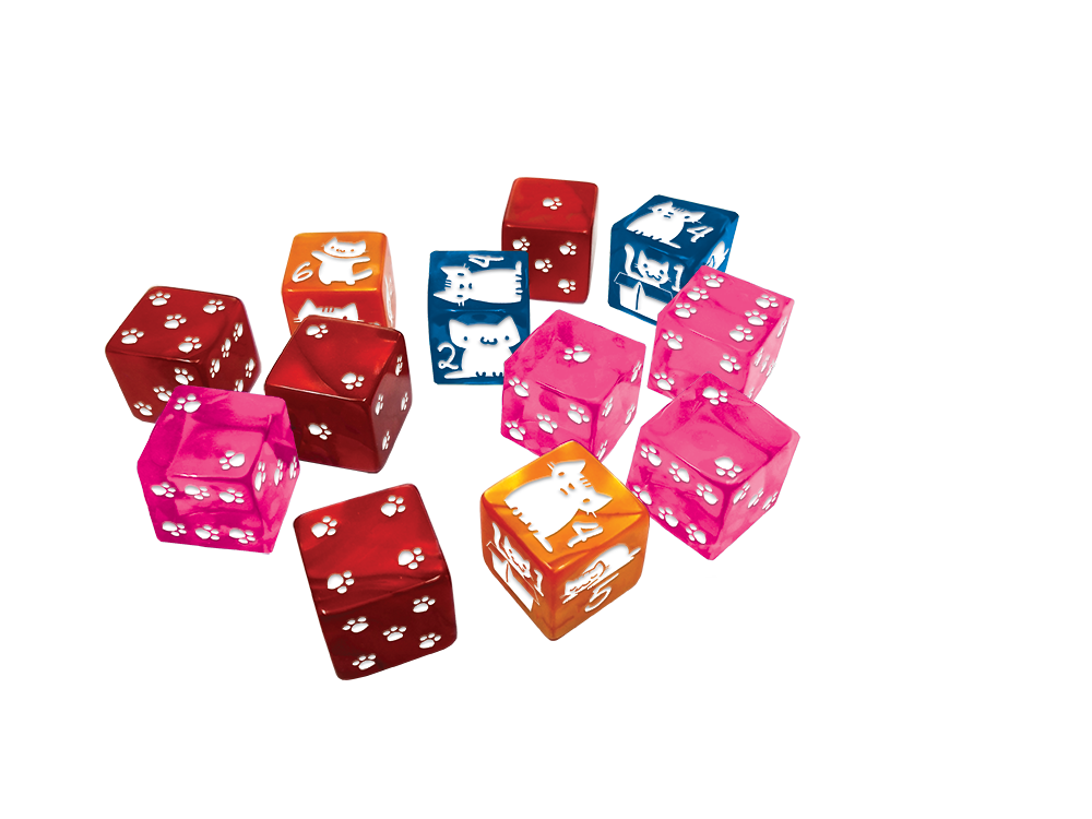 Kitten D6 Dice Set