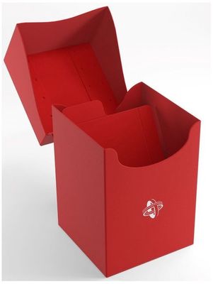 Gamegenic Deck Holder Holds 100 Sleeves Deck Box Red