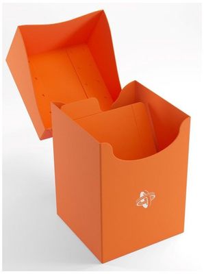 Gamegenic Deck Holder Holds 100 Sleeves Deck Box Orange