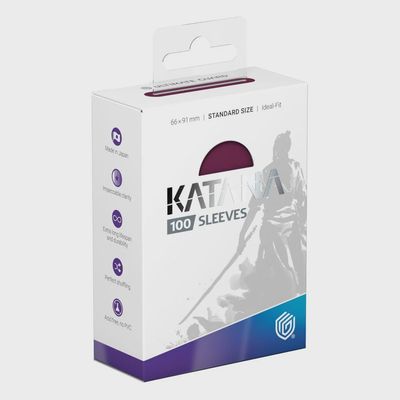 Katana Sleeves 100ct - Radiant Plum