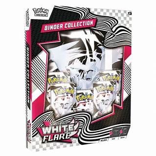 PRE-ORDER: Pokemon TCG Scarlet &amp; Violet 10.5 White Flare Binder Box (July 18)