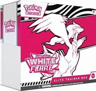 PRE-ORDER: Pokemon TCG Scarlet &amp; Violet 10.5 White Flare Elite Trainer Box (July 18)