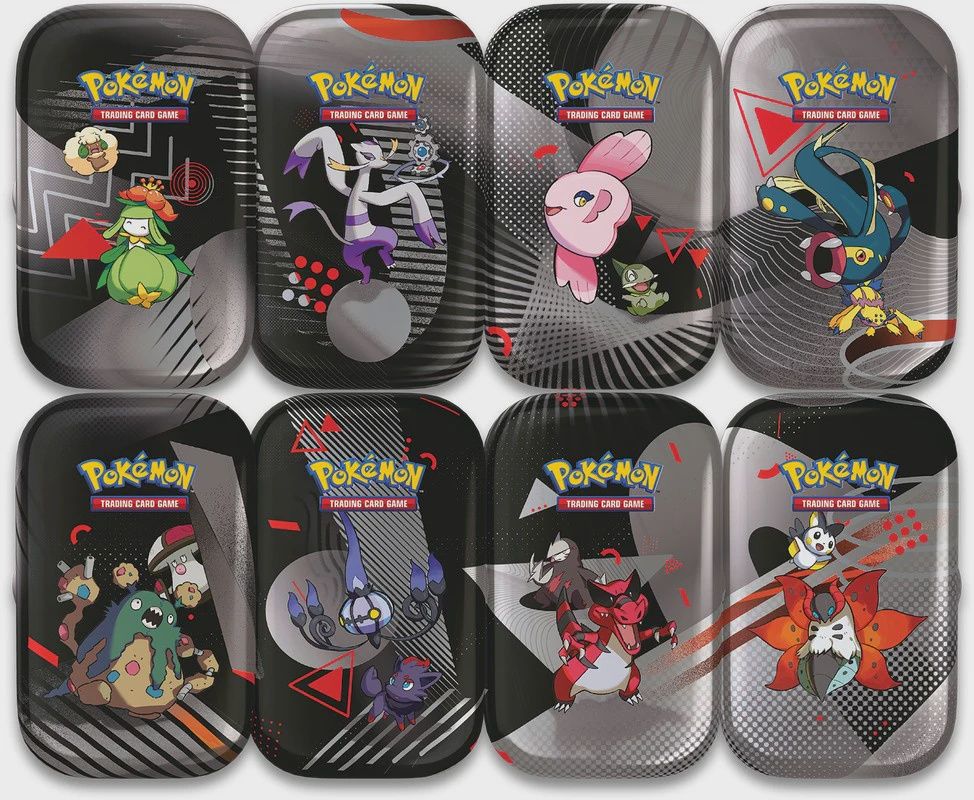 PRE-ORDER: Pokemon TCG Scarlet &amp; Violet 10.5 Unova Mini Tin (July 18)