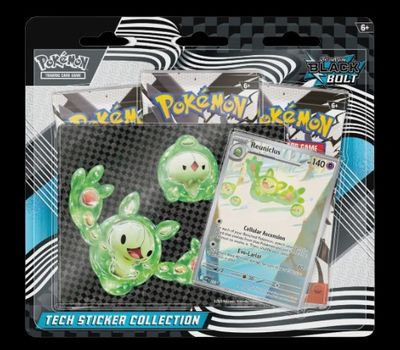 Pokemon TCG Scarlet &amp; Violet 10.5 Black Bolt Tech Sticker Blister (August 1)