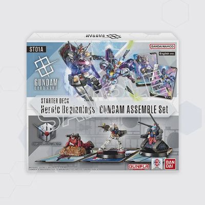 Gundam Card Game: Assemble Starter Set Display – Heroic Beginnings [ST01A]