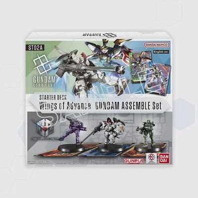 Gundam Card Game: Assemble Starter Set Display – Wings of Advance [ST02A]