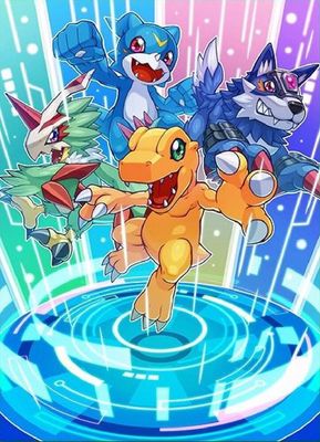Digimon Card Game: Official Sleeves – 2025 v2