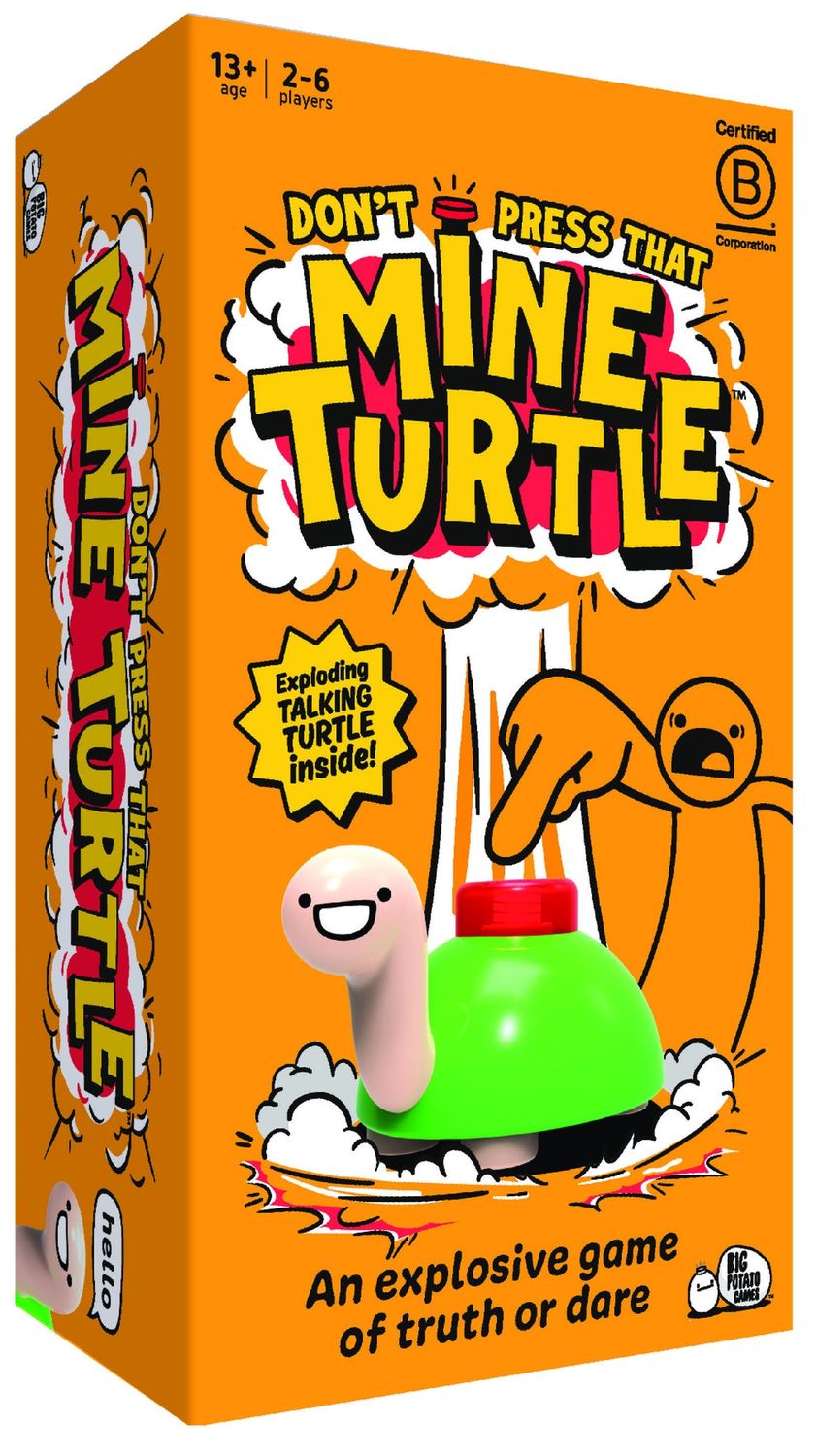 Don&#39;t Press that Mine Turtle